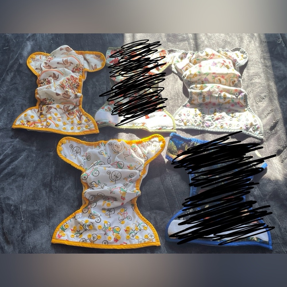 2/$30 Thirsties pocket diapers